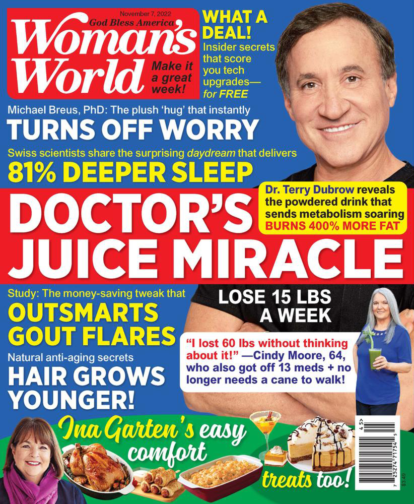 Womans-World November 07, 2022 Issue Cover