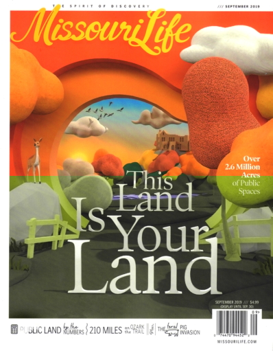 Missouri Life September 01, 2019 Issue Cover