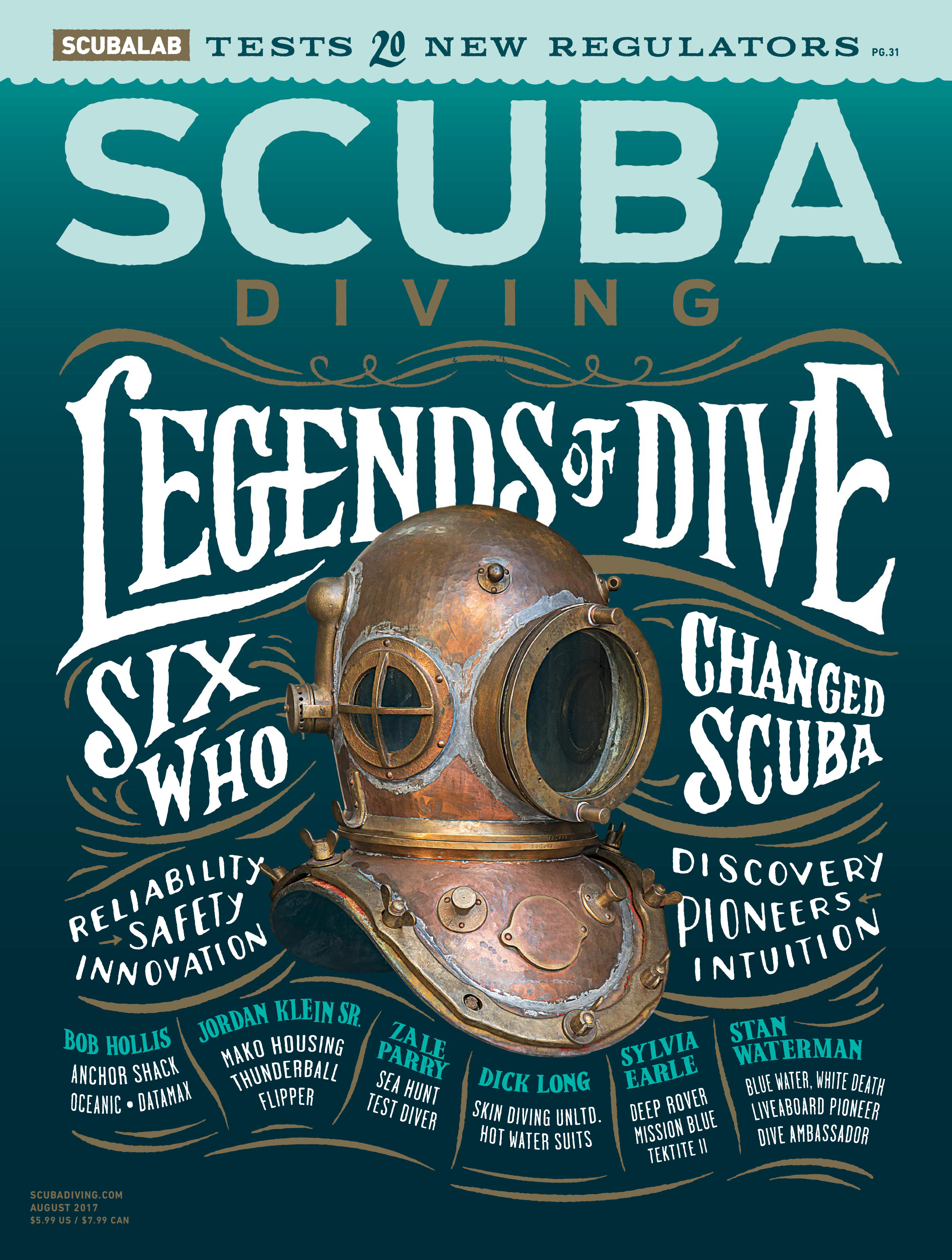 Scuba-Diving August 01, 2017 Issue Cover