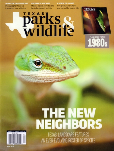 Texas Parks & Wildlife July 01, 2017 Issue Cover