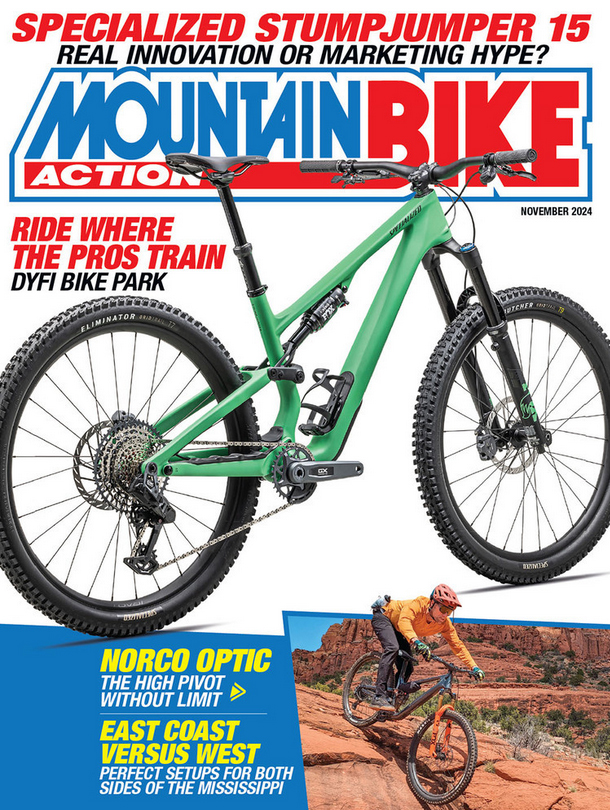Mountain-Bike-Action November 01, 2024 Issue Cover