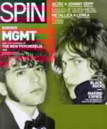 Spin November 01, 2008 Issue Cover