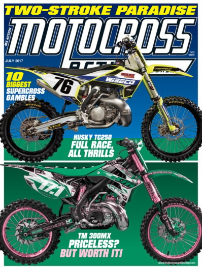 Motocross Action July 01, 2017 Issue Cover
