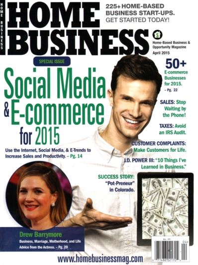Home Business Magazine April 01, 2015 Issue Cover