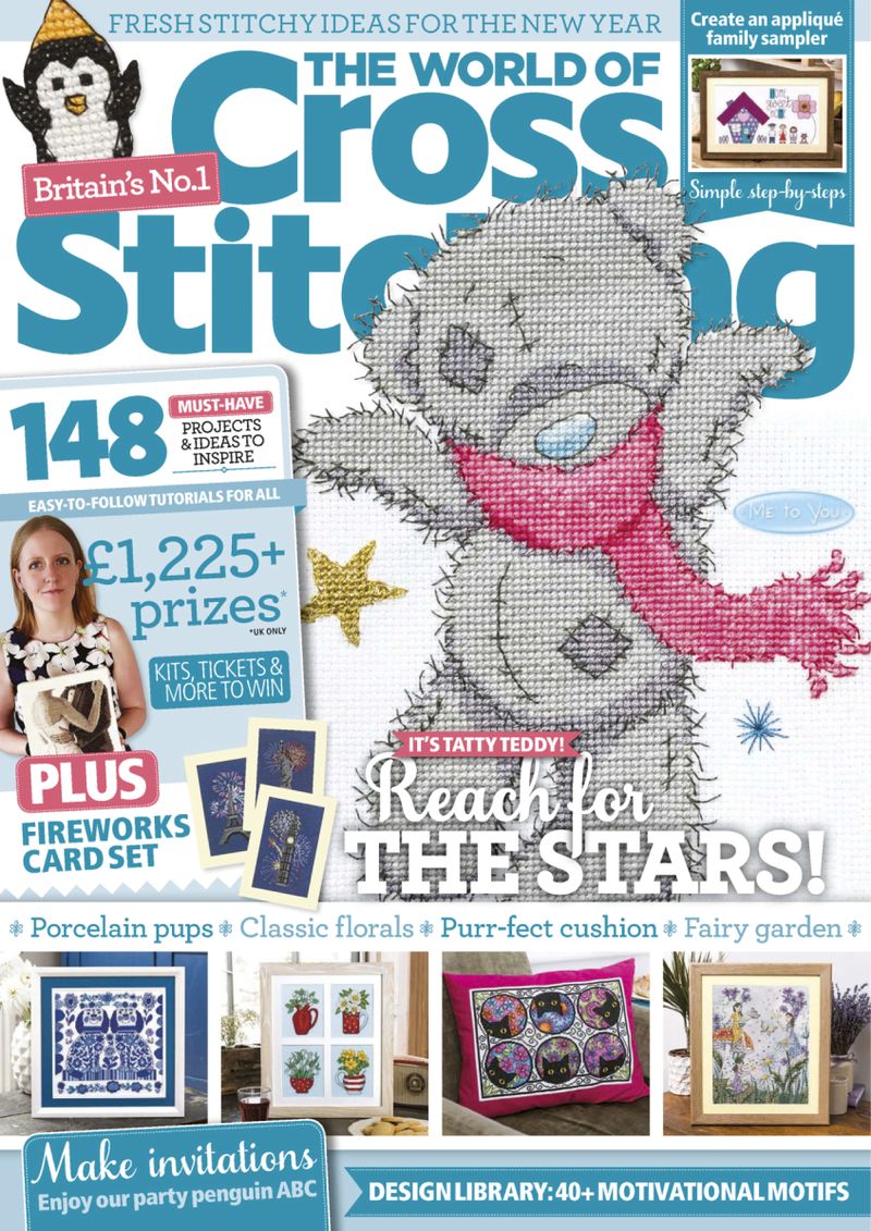 The-World-of-Cross-Stitching January 01, 2019 Issue Cover