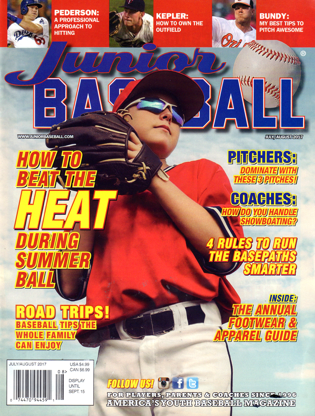 Junior-Baseball July 01, 2017 Issue Cover