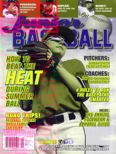 Junior Baseball July 01, 2017 Issue Cover