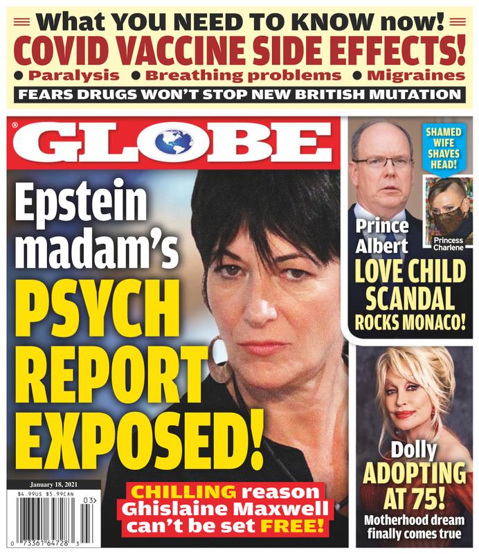 Globe January 18, 2021 Issue Cover