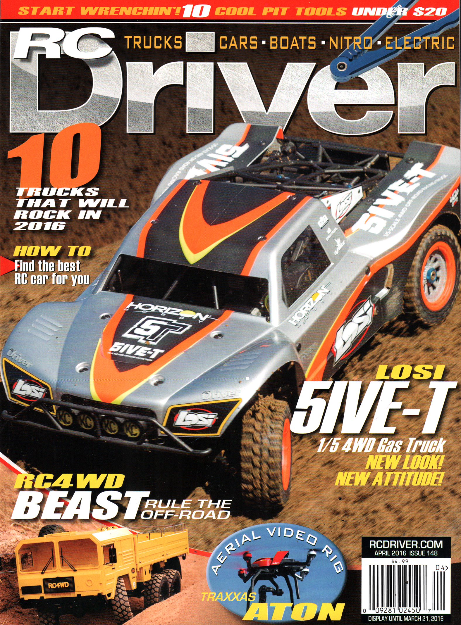 RC-Driver April 01, 2016 Issue Cover