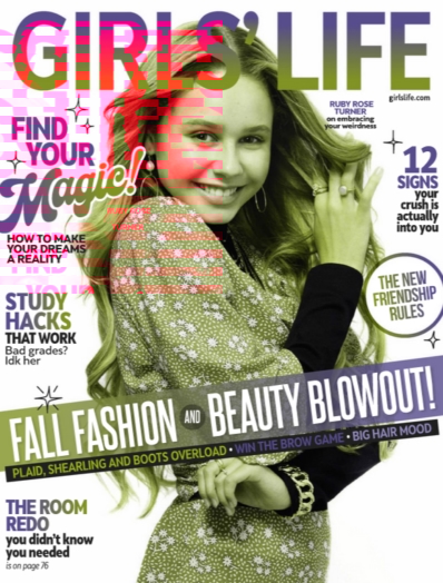 Girls' Life October 01, 2019 Issue Cover