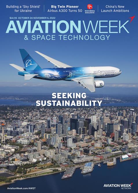 Aviation-Week-and-Space-Technology October 24, 2022 Issue Cover