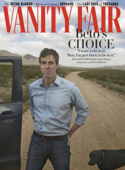 Vanity Fair April 01, 2019 Issue Cover