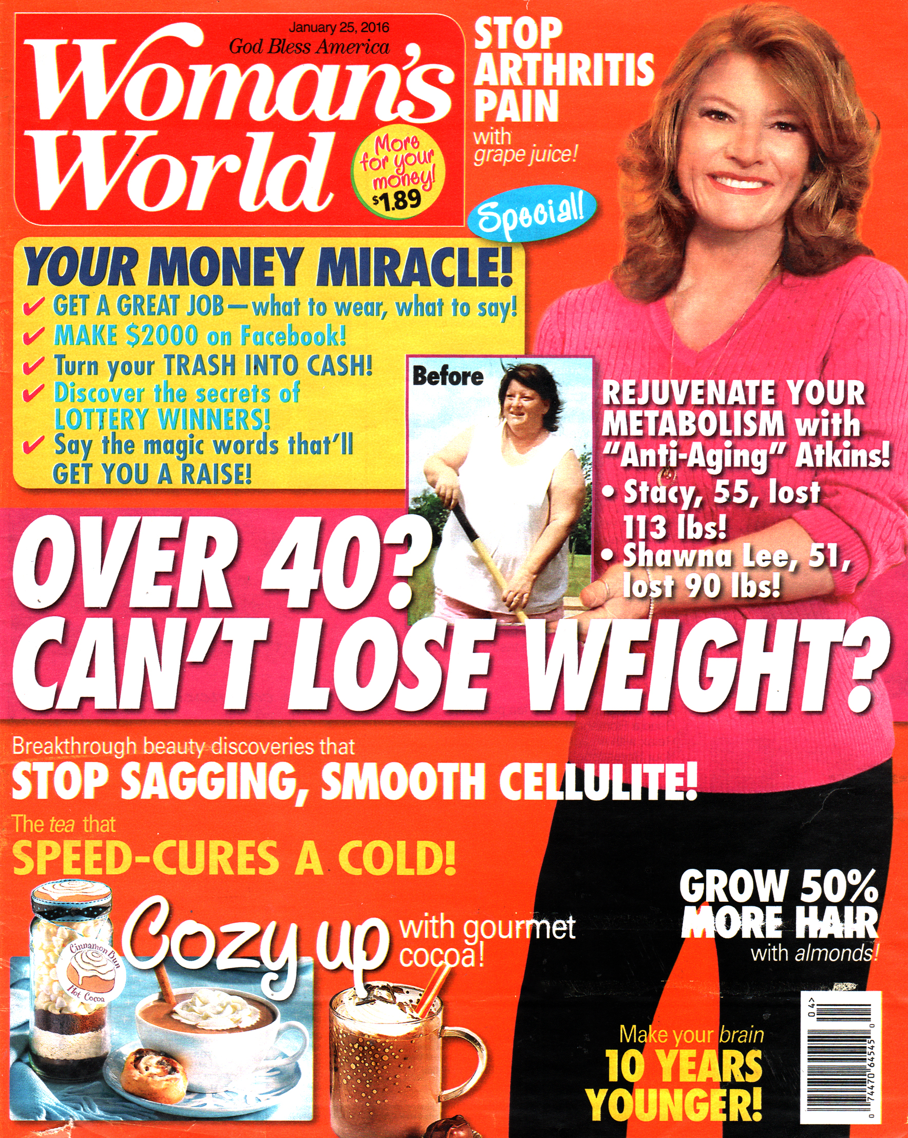Womans-World January 25, 2016 Issue Cover
