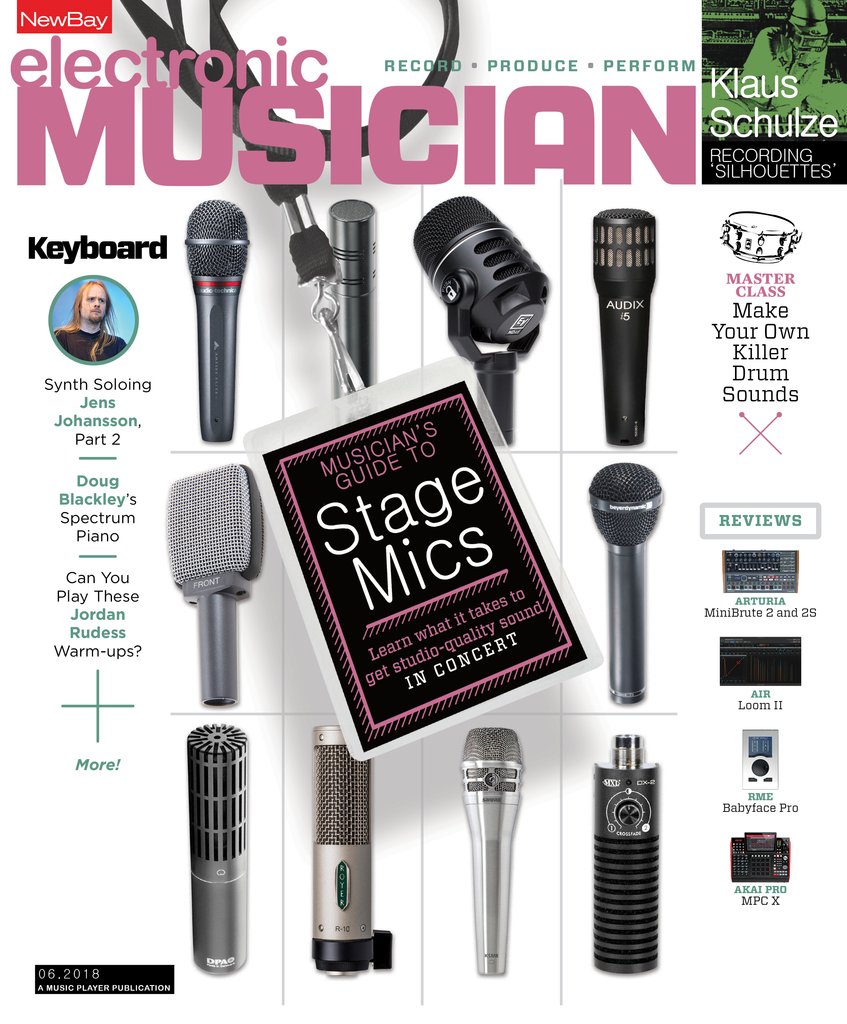Electronic-Musician June 01, 2018 Issue Cover