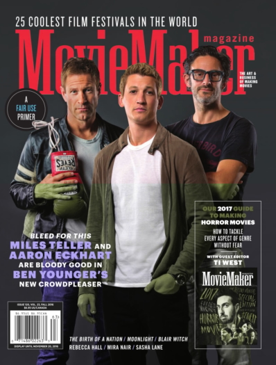 Moviemaker Magazine September 01, 2016 Issue Cover