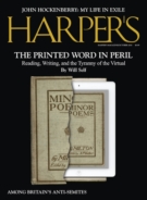 Harpers October 01, 2018 Issue Cover