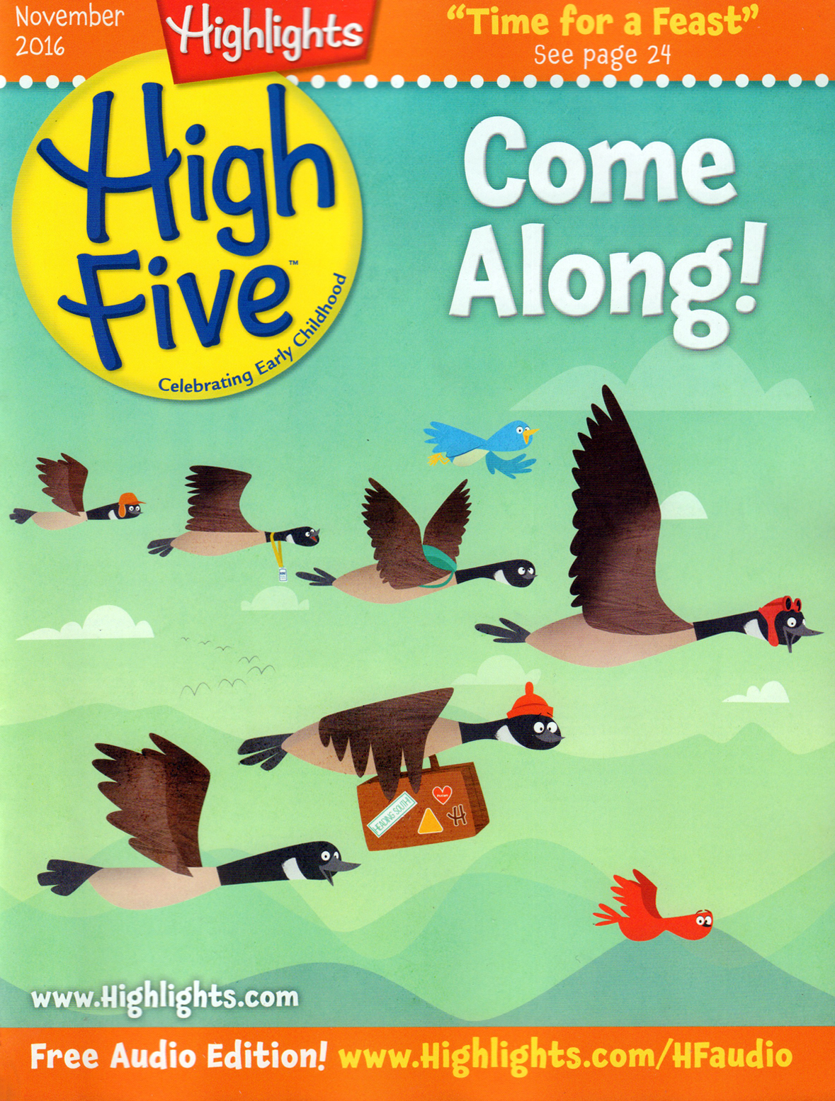 Highlights-High-Five November 01, 2016 Issue Cover