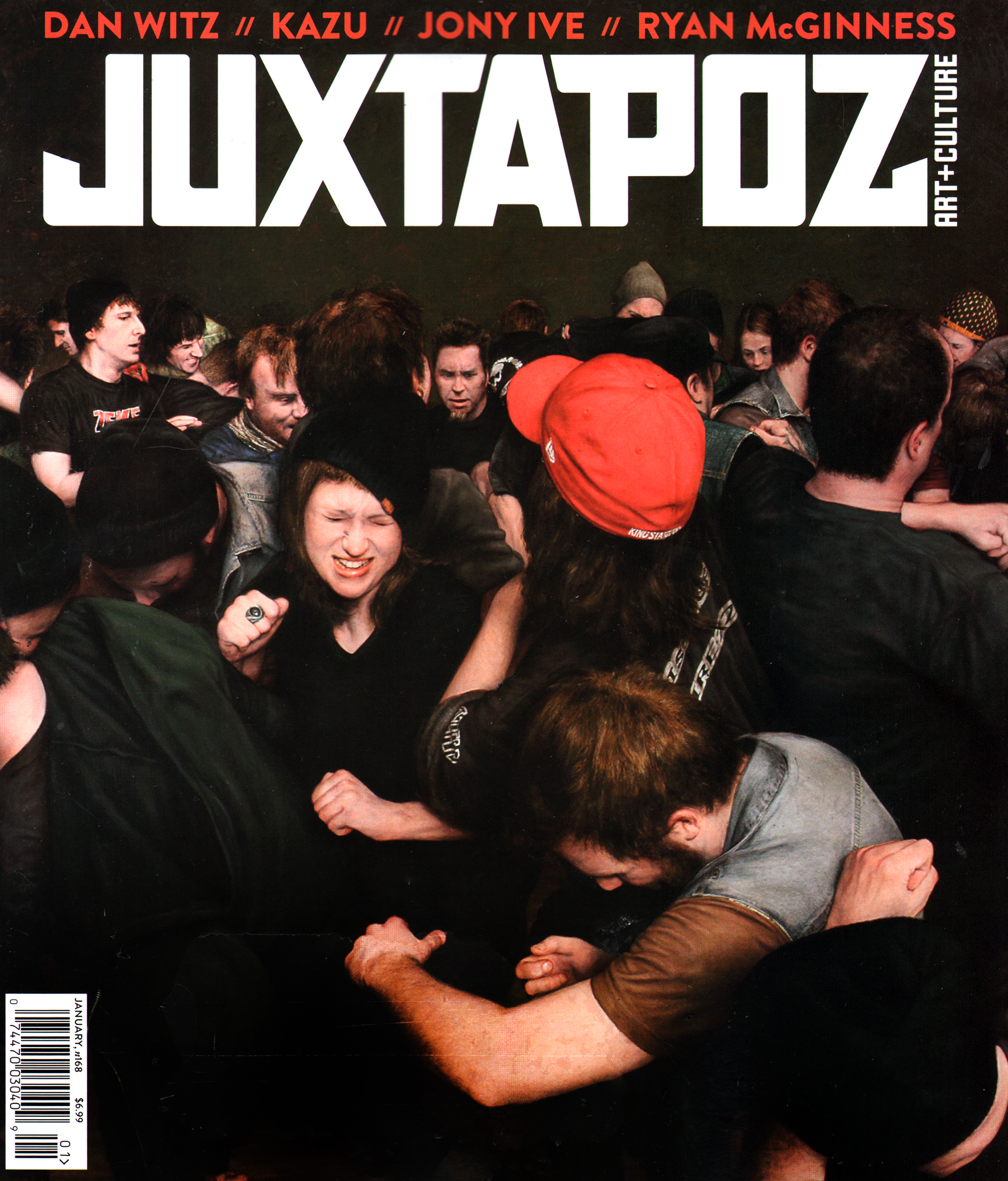 Juxtapoz January 01, 2015 Issue Cover
