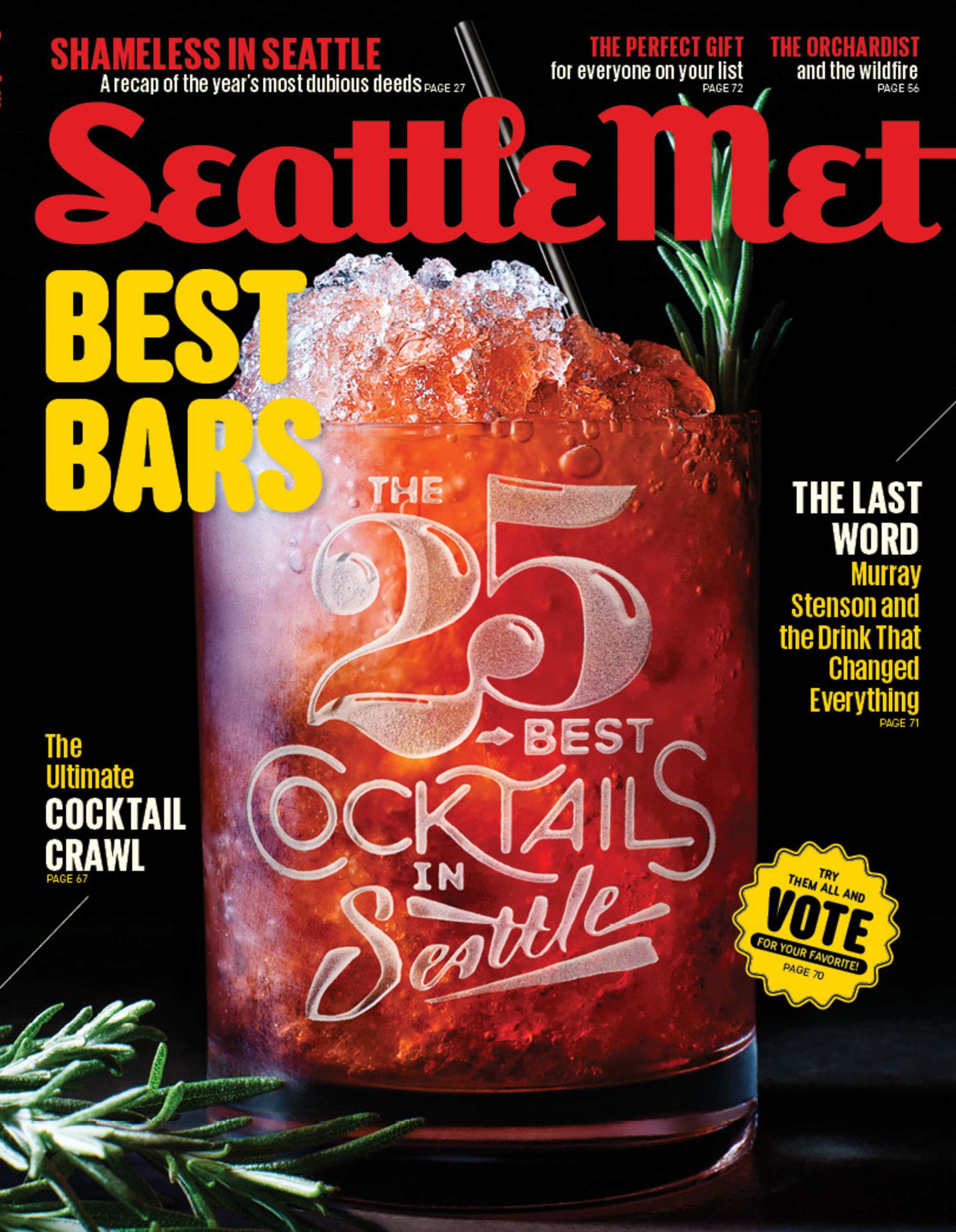Seattle-Met December 01, 2014 Issue Cover