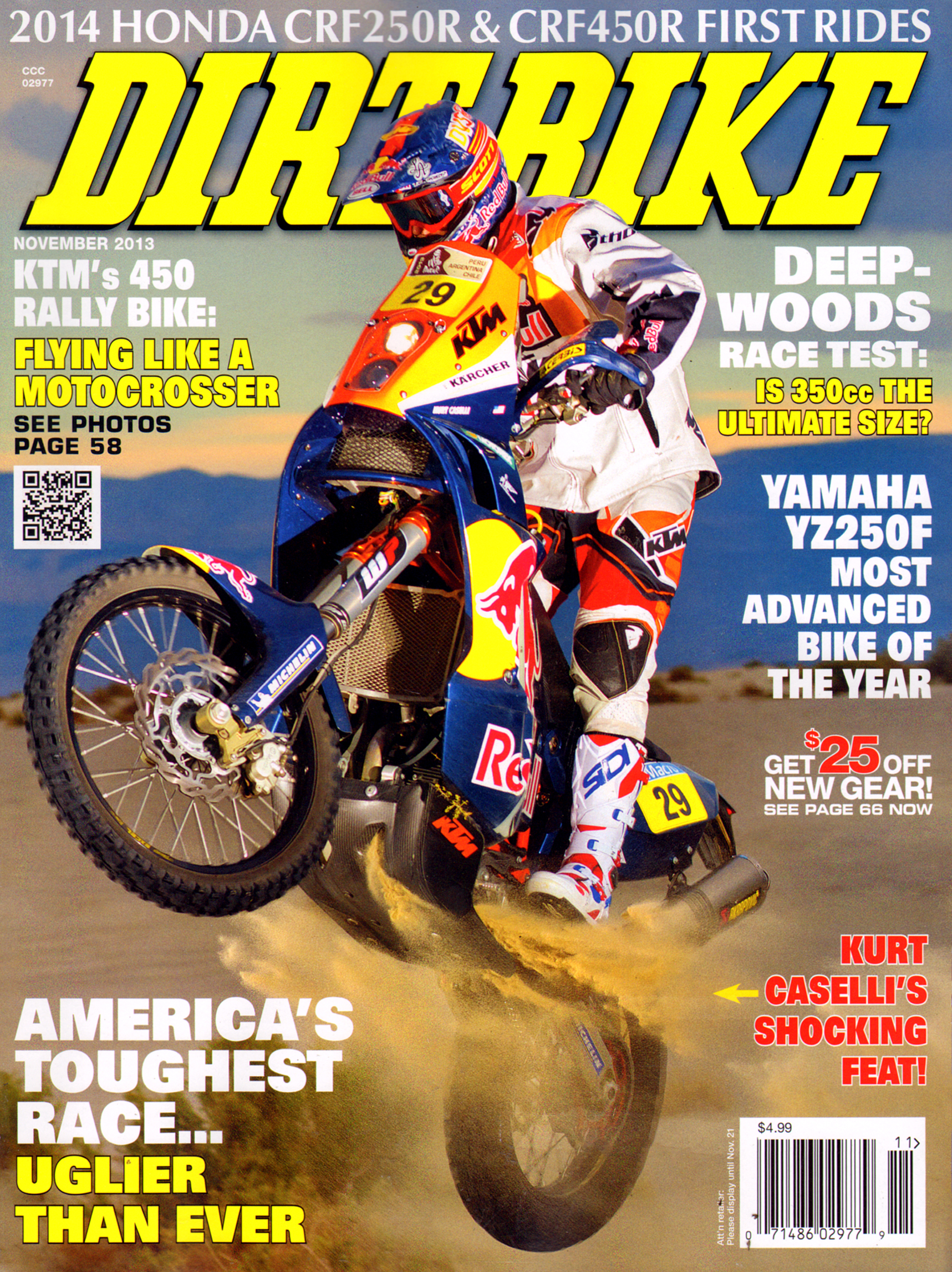 Dirt-Bike November 01, 2013 Issue Cover