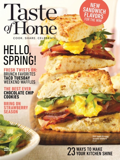 Taste of Home April 01, 2019 Issue Cover