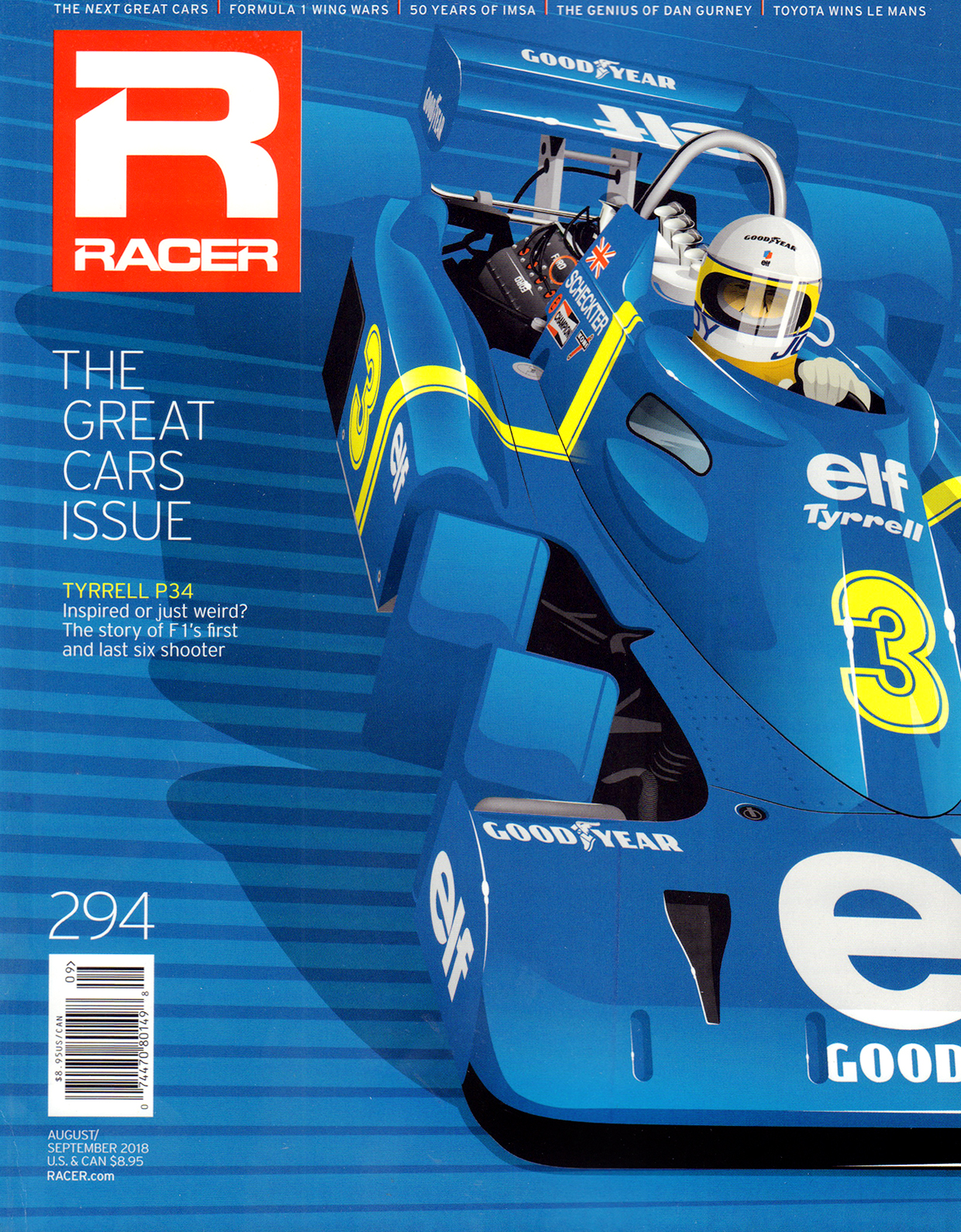 Racer August 01, 2018 Issue Cover