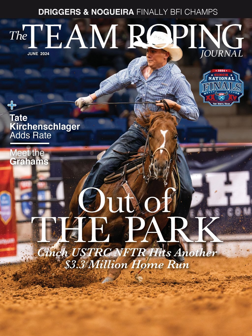The-Team-Roping-Journal June 01, 2024 Issue Cover