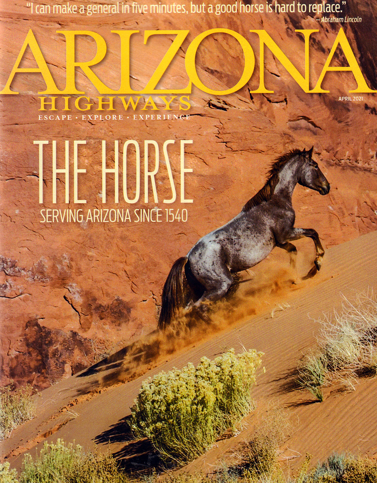 Arizona-Highways April 01, 2021 Issue Cover