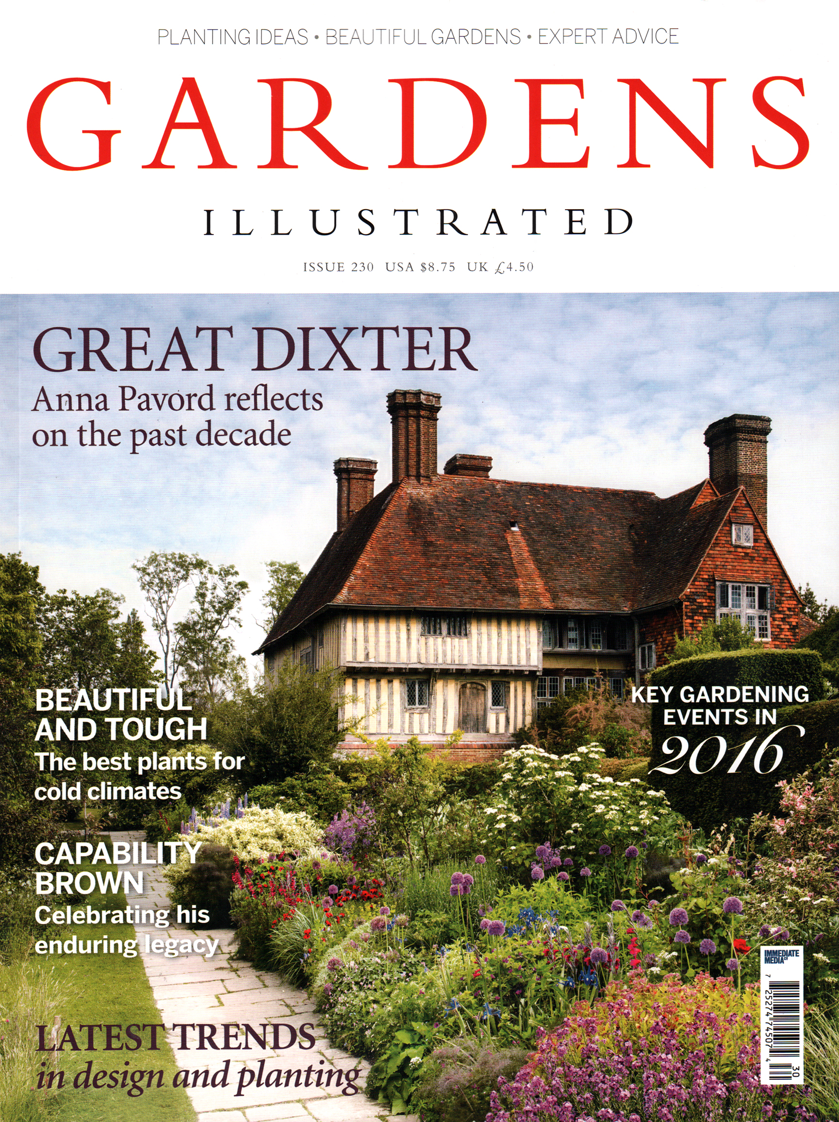 Gardens-Illustrated January 01, 2016 Issue Cover