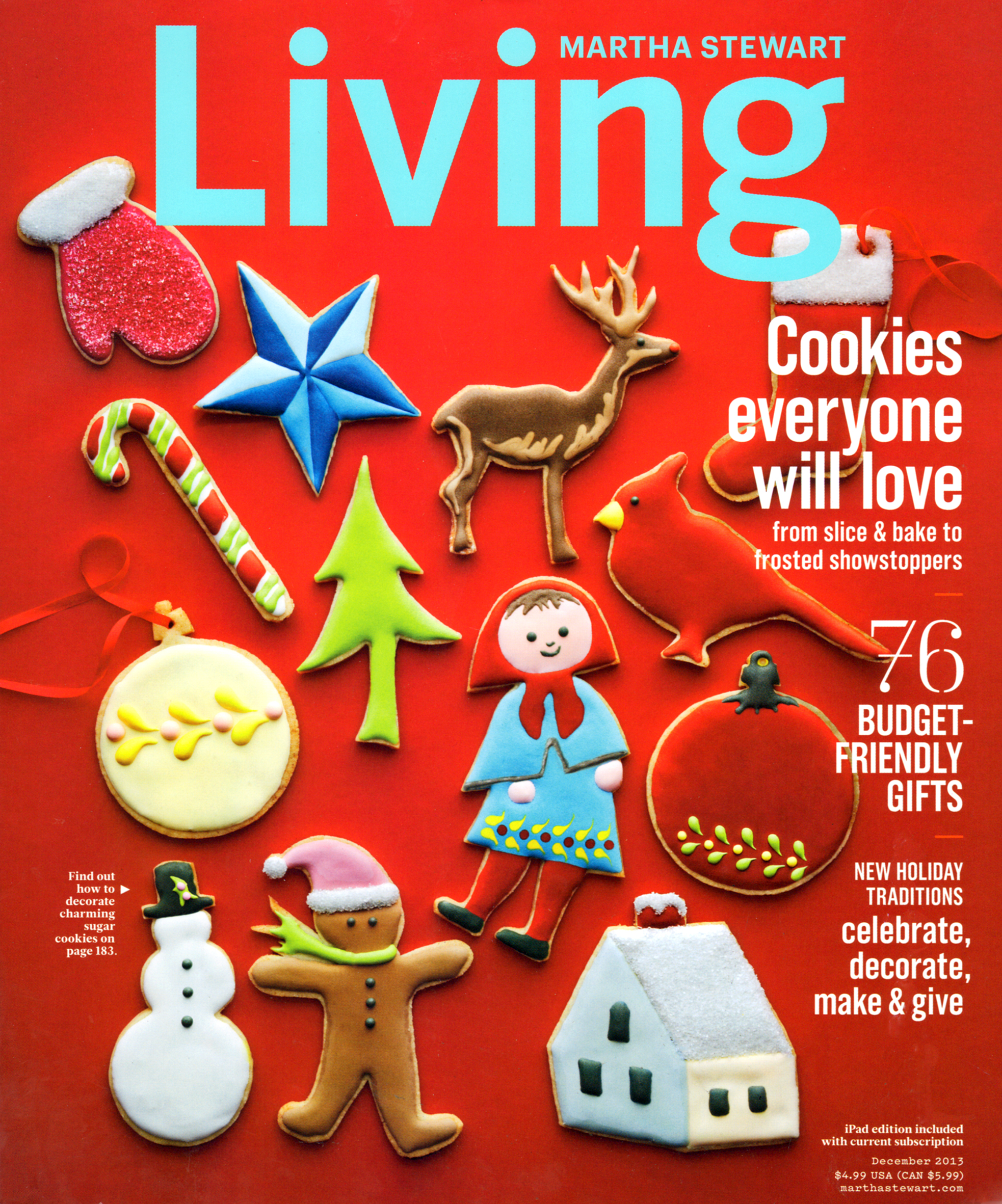 Martha-Stewart-Living December 01, 2013 Issue Cover