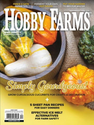 Hobby Farms November 01, 2025 Issue Cover