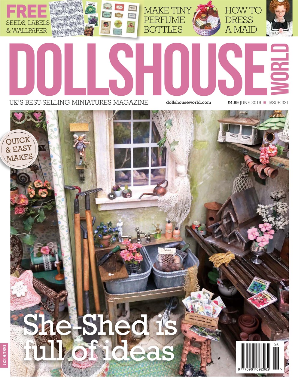 Dolls-House-World June 01, 2019 Issue Cover