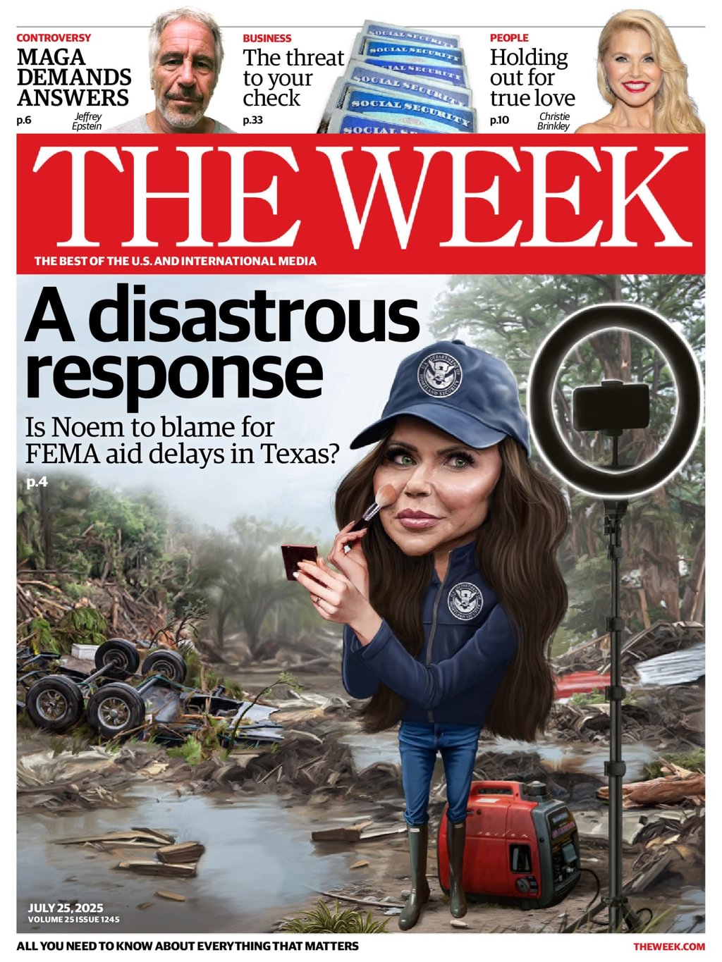 The-Week July 25, 2025 Issue Cover