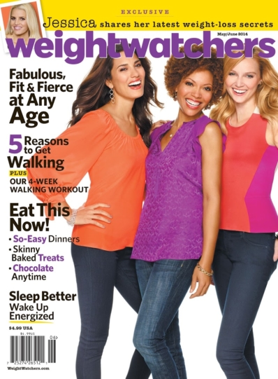 Weight Watchers Magazine May 01, 2014 Issue Cover