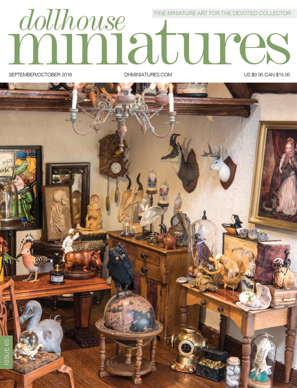 Dollhouse-Miniatures September 01, 2018 Issue Cover
