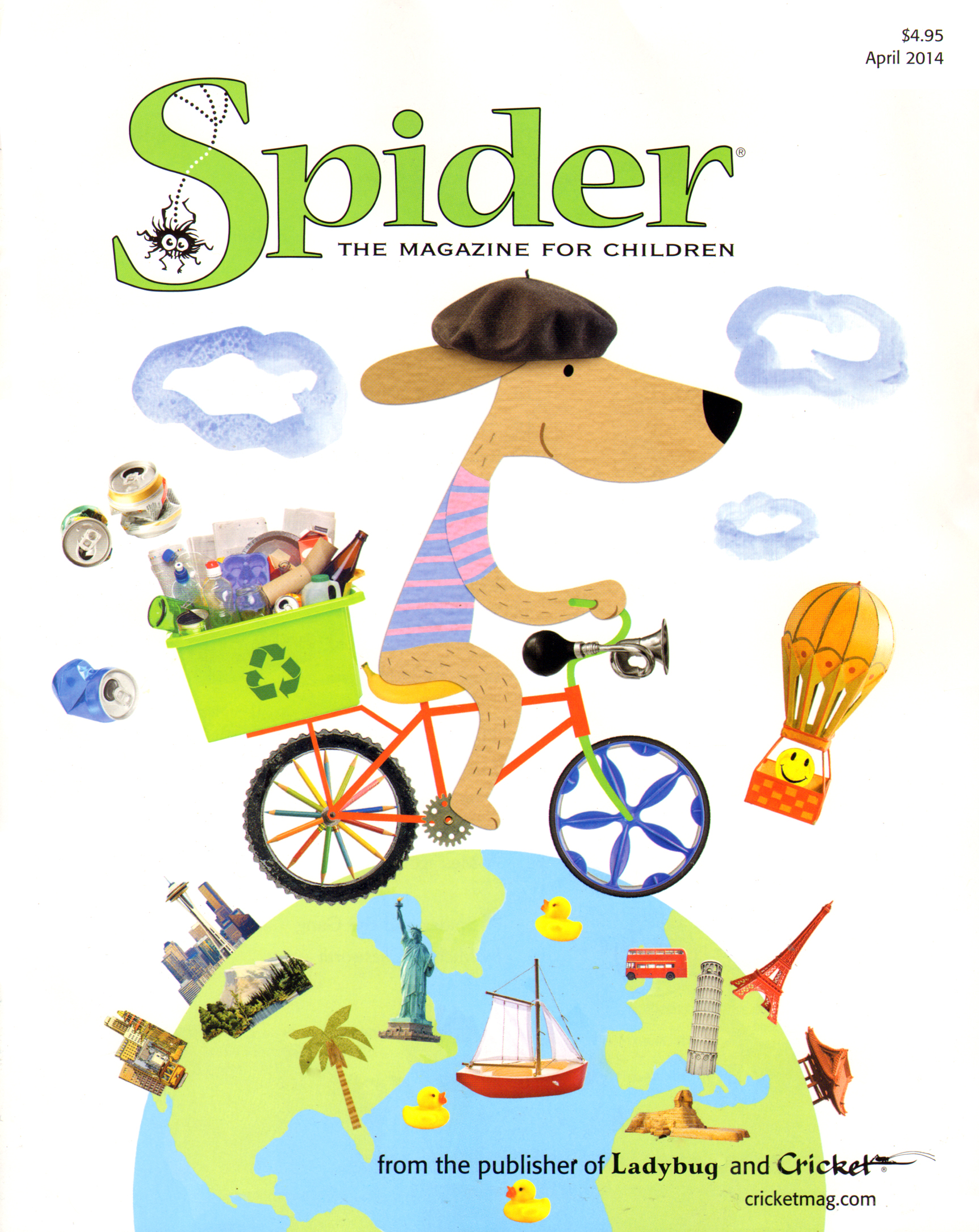 Spider April 01, 2014 Issue Cover