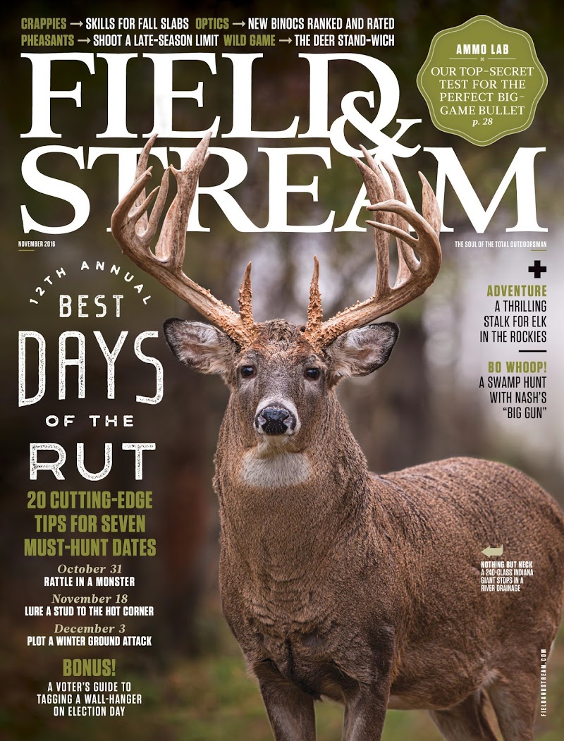 field-and-stream November 01, 2016 Issue Cover