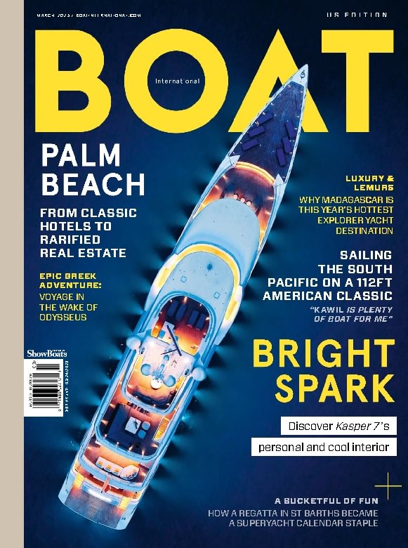 Boat-International-US March 01, 2025 Issue Cover