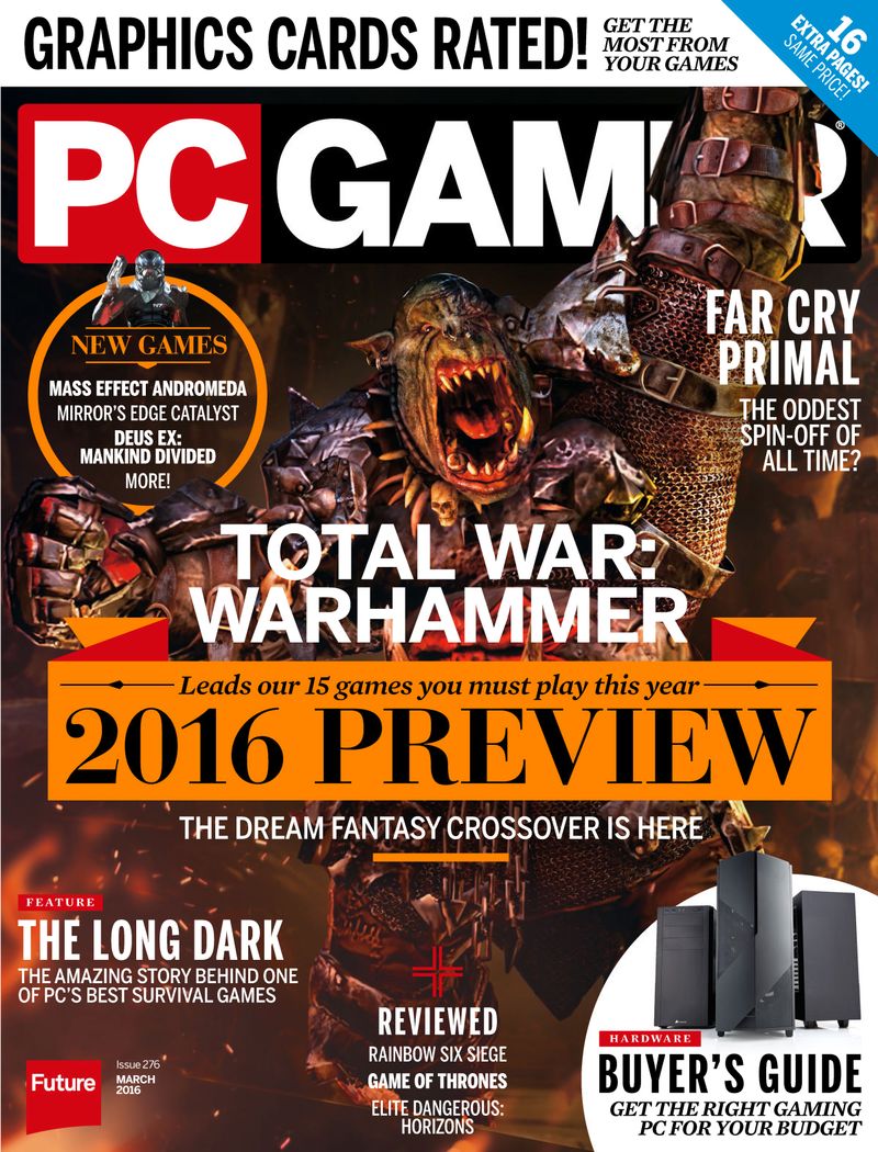PC-Gamer-(US-Edition) March 01, 2016 Issue Cover
