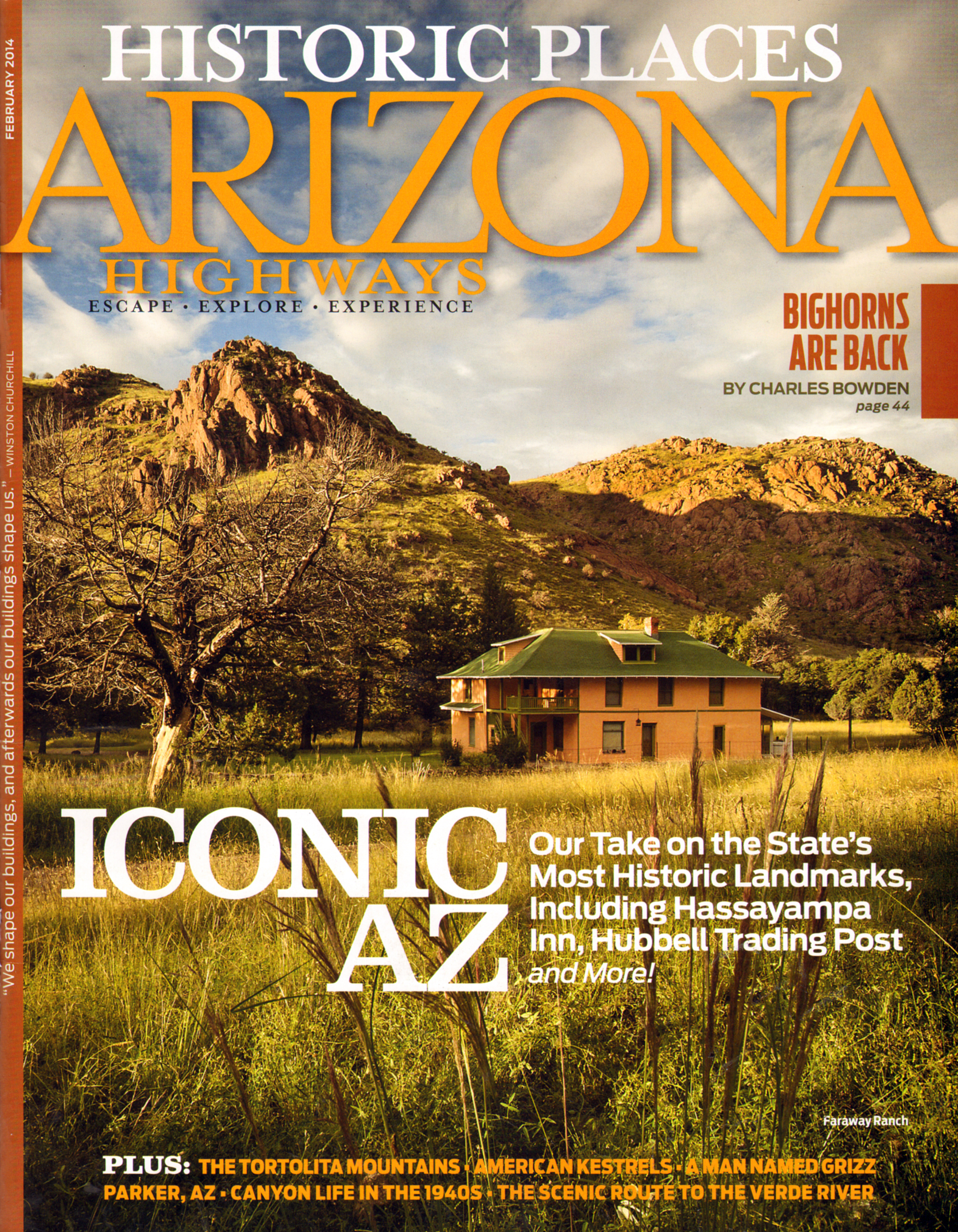 Arizona-Highways February 01, 2014 Issue Cover