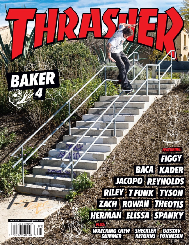 Thrasher January 01, 2020 Issue Cover