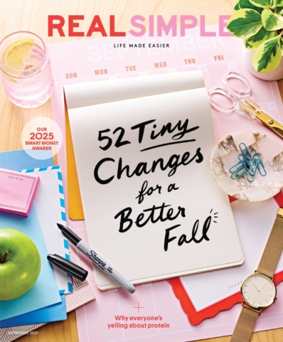 Real Simple September 01, 2025 Issue Cover