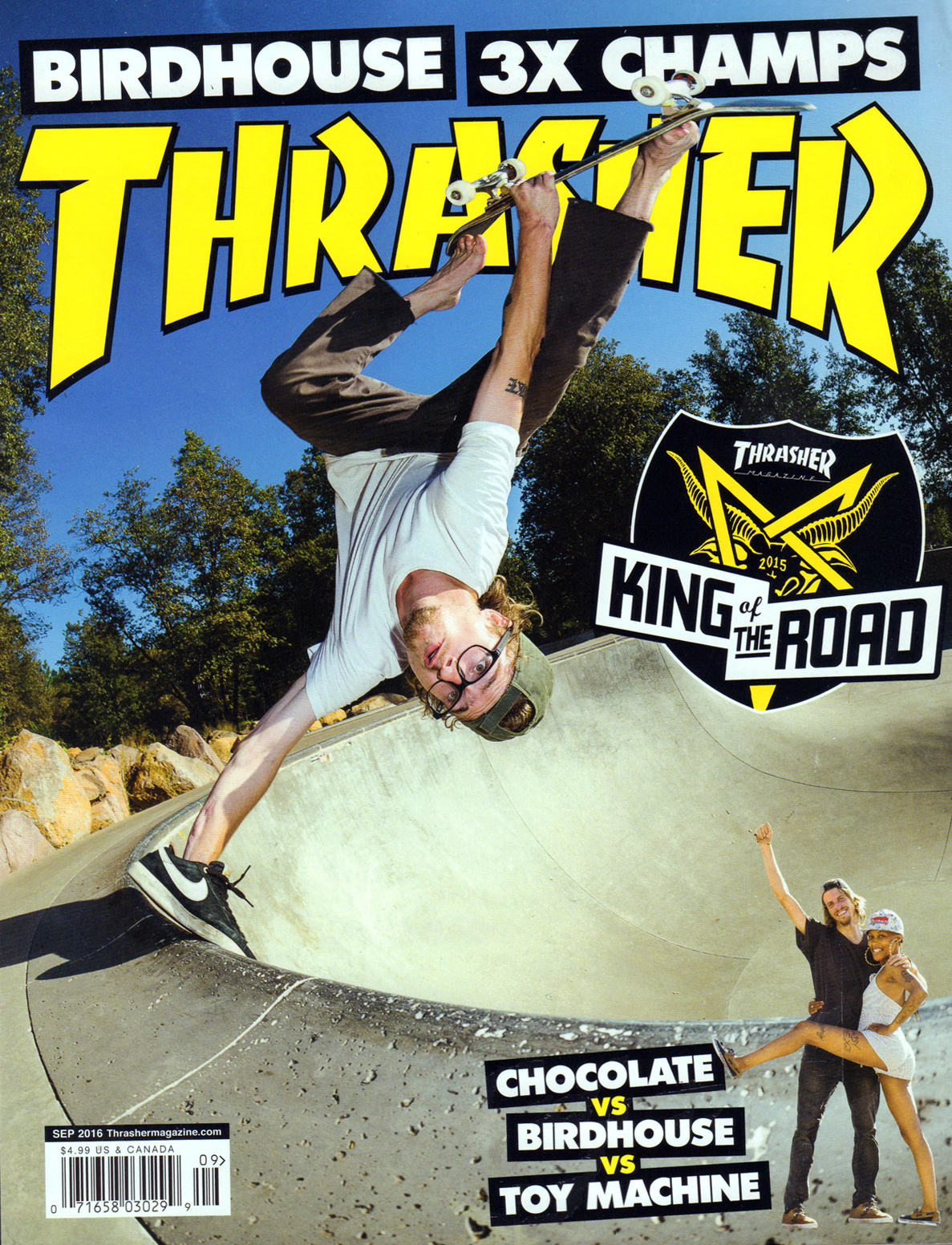 Thrasher September 01, 2016 Issue Cover