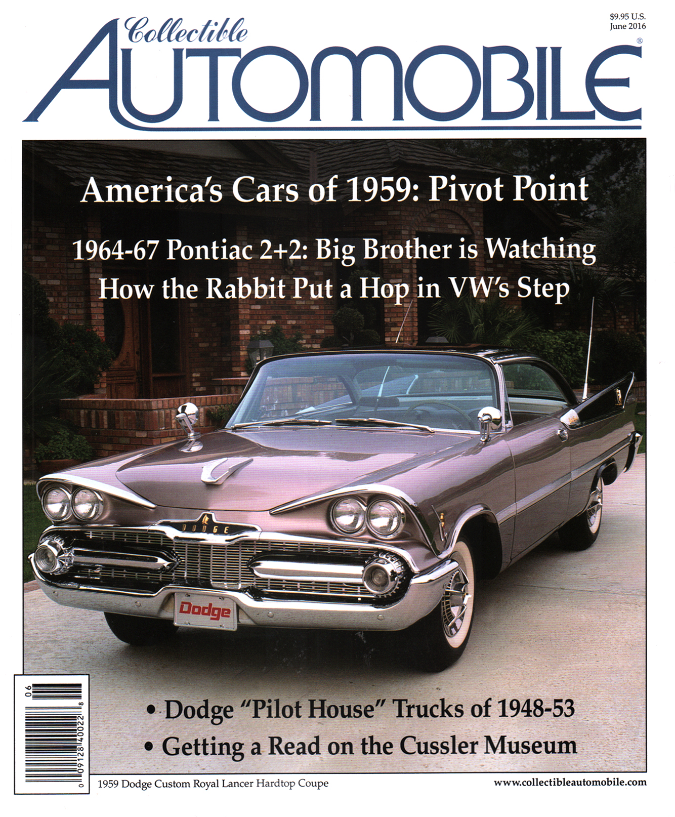 Collectible-Automobile June 01, 2016 Issue Cover
