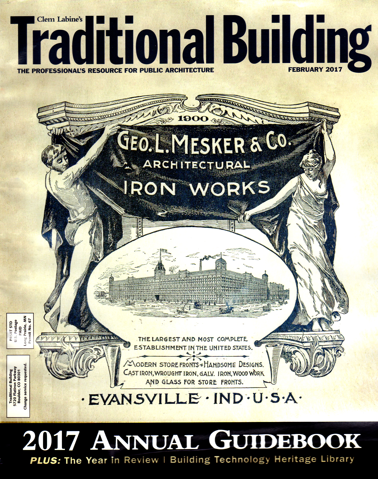 Traditional-Building February 01, 2017 Issue Cover