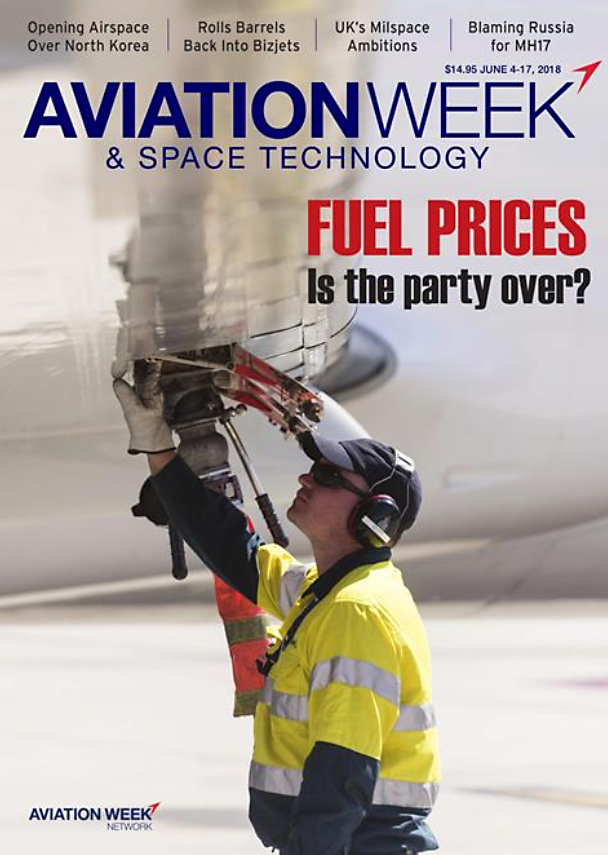 Aviation-Week-and-Space-Technology June 04, 2018 Issue Cover