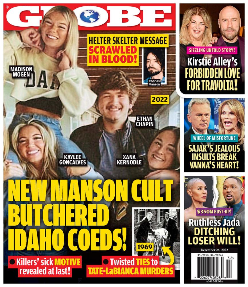 Globe December 26, 2022 Issue Cover