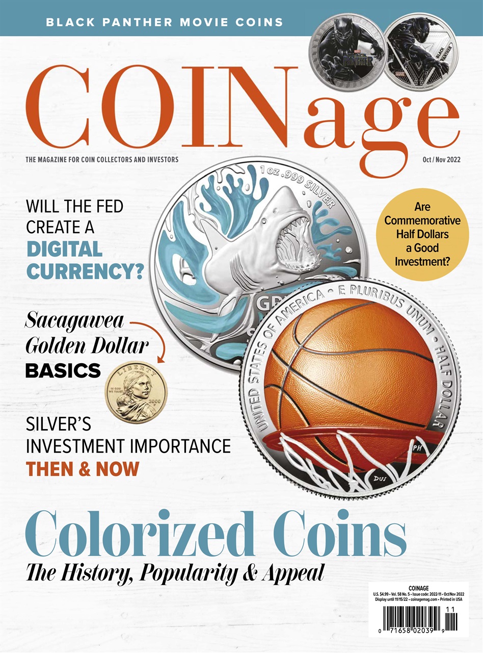 Coinage October 01, 2022 Issue Cover