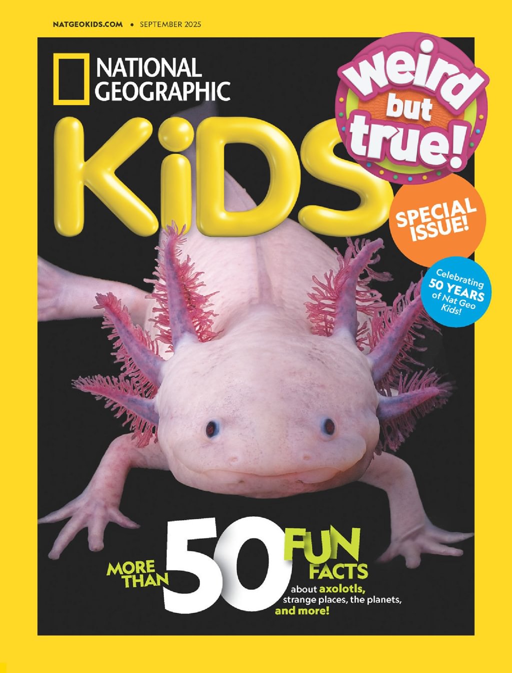 National-Geographic-Kids September 01, 2025 Issue Cover