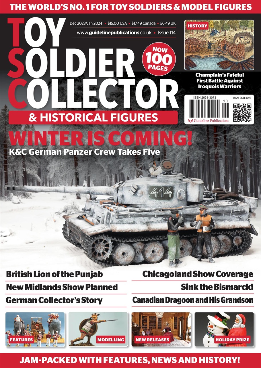 Toy-Soldier-Collector-and-Historical-Figures December 01, 2023 Issue Cover